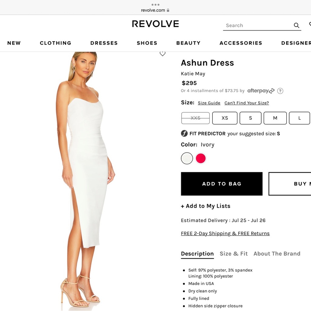 Katie May - Ashun Dress white dress from revolve